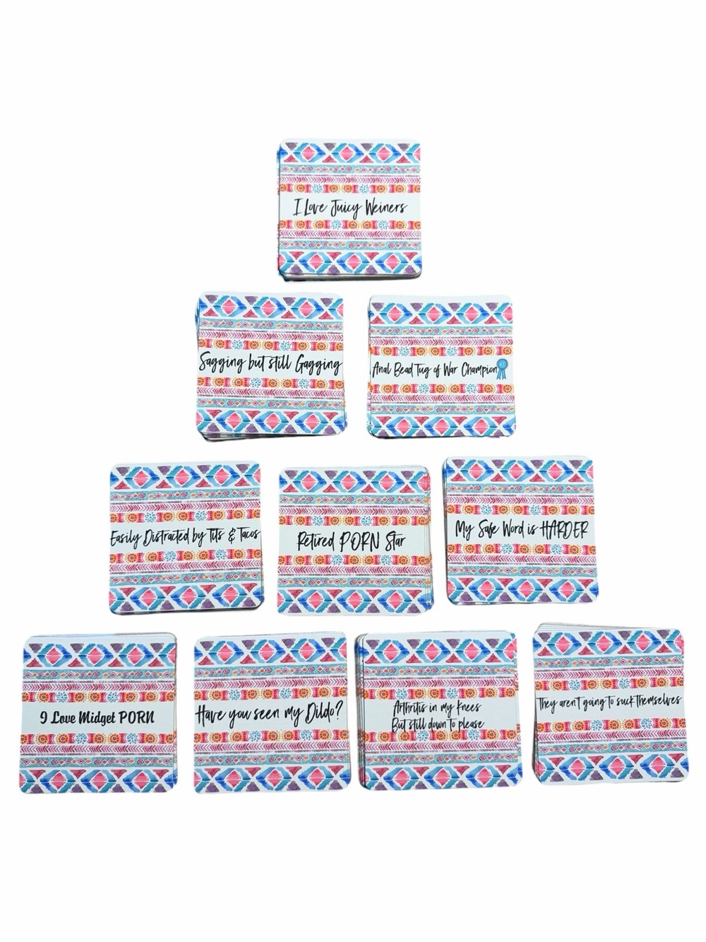 Funny Adult Drink Coasters Set of 5 - Picture 4 of 11